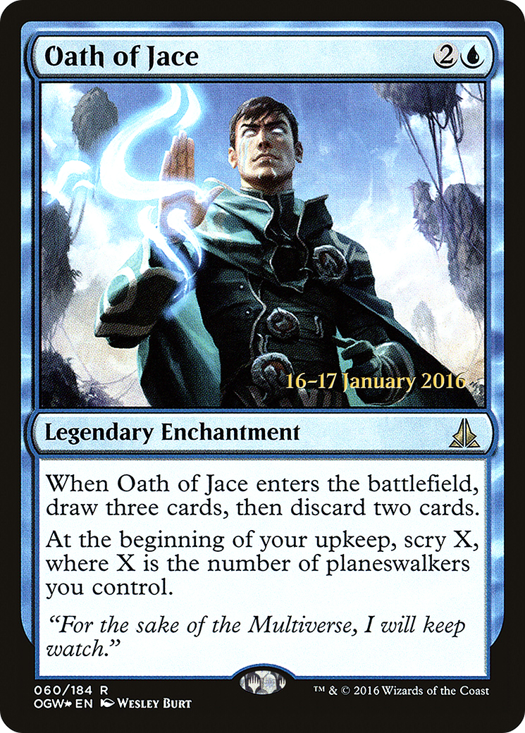 Oath of Jace (PRE-60S) [Oath of the Gatewatch Promos] Foil