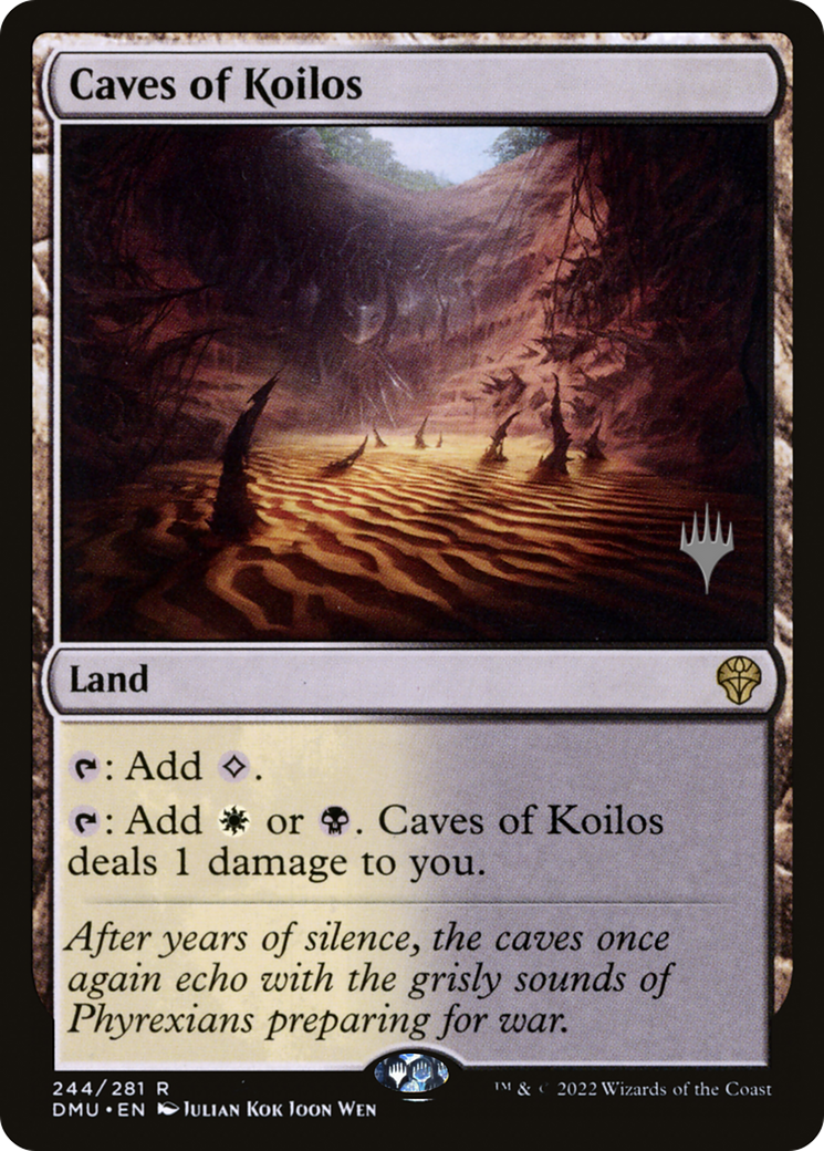 Caves of Koilos (PPDMU-244P) [Dominaria United Promos]