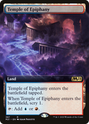 Temple of Epiphany (M21-387) [Core Set 2021]: (Extended Art) Foil