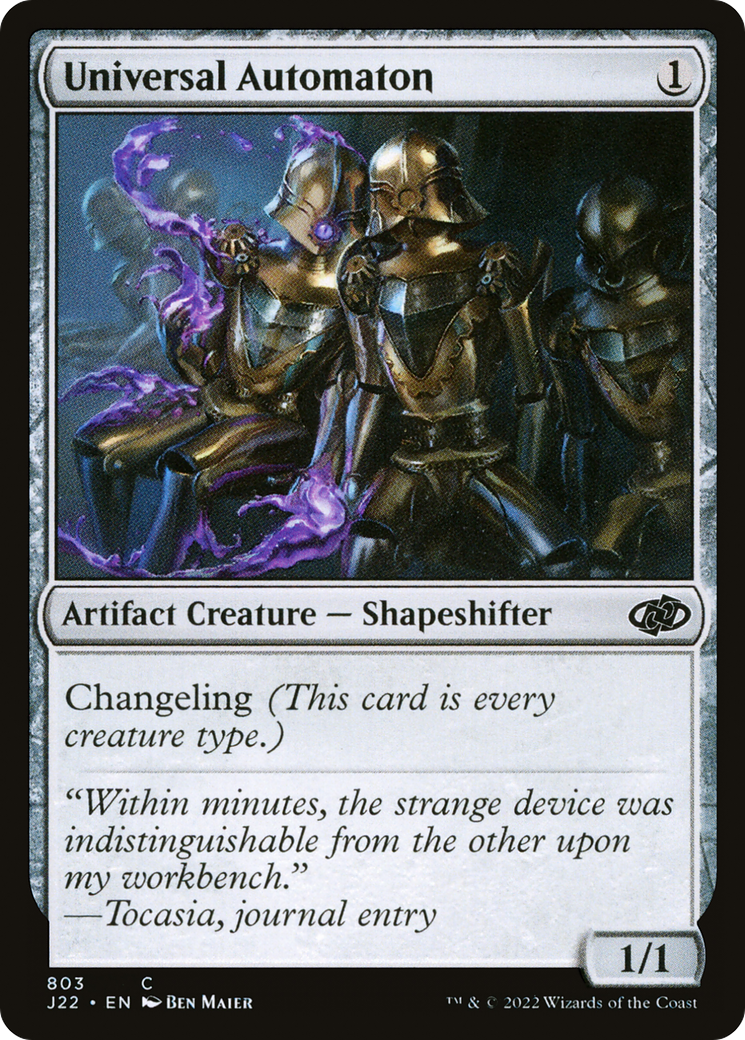 Universal Automaton (J22-803) [Jumpstart 2022]