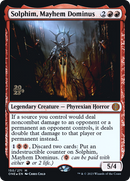 Solphim, Mayhem Dominus (PRE-150S) [Phyrexia: All Will Be One Promos] Foil