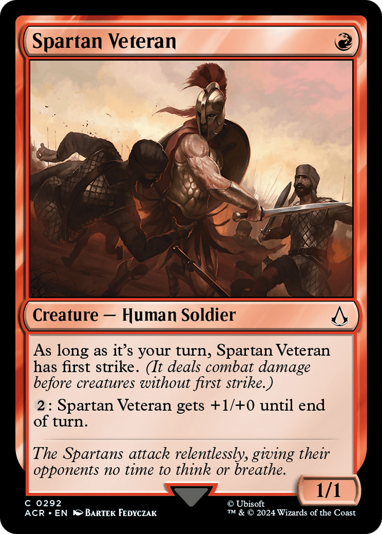 Spartan Veteran (ACR-292) [Assassin's Creed] Foil