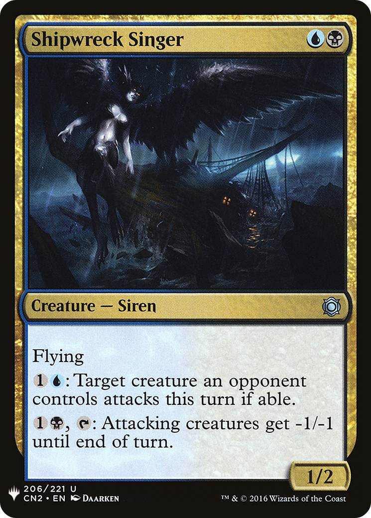 Shipwreck Singer (LIST-CN2-206) [The List]