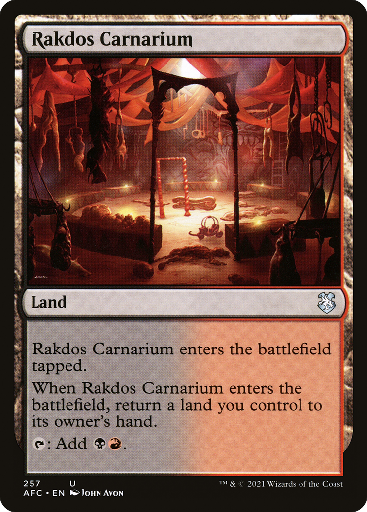 Rakdos Carnarium (AFC-257) [Forgotten Realms Commander]