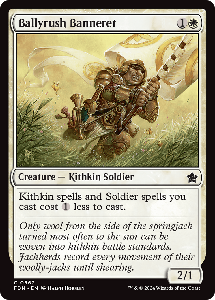Ballyrush Banneret (FDN-567) [Foundations]