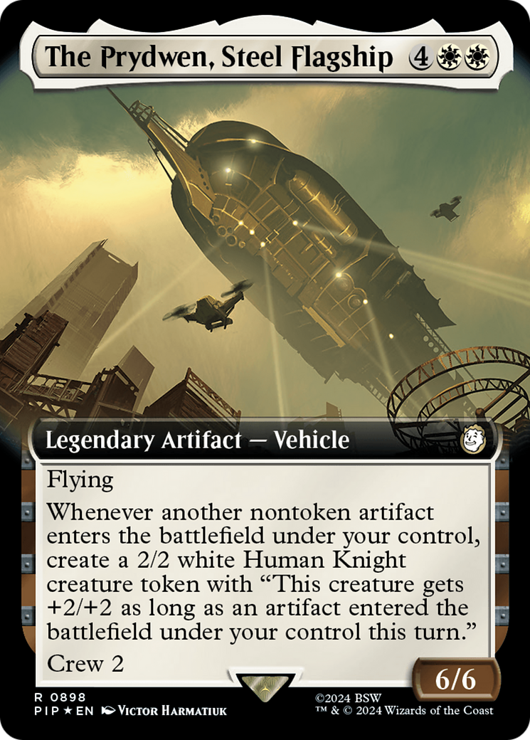 The Prydwen, Steel Flagship (PIP-898) [Fallout]: (Extended Art) Foil