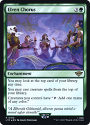 Elven Chorus (PRE-160) [Tales of Middle-earth Promos] Foil