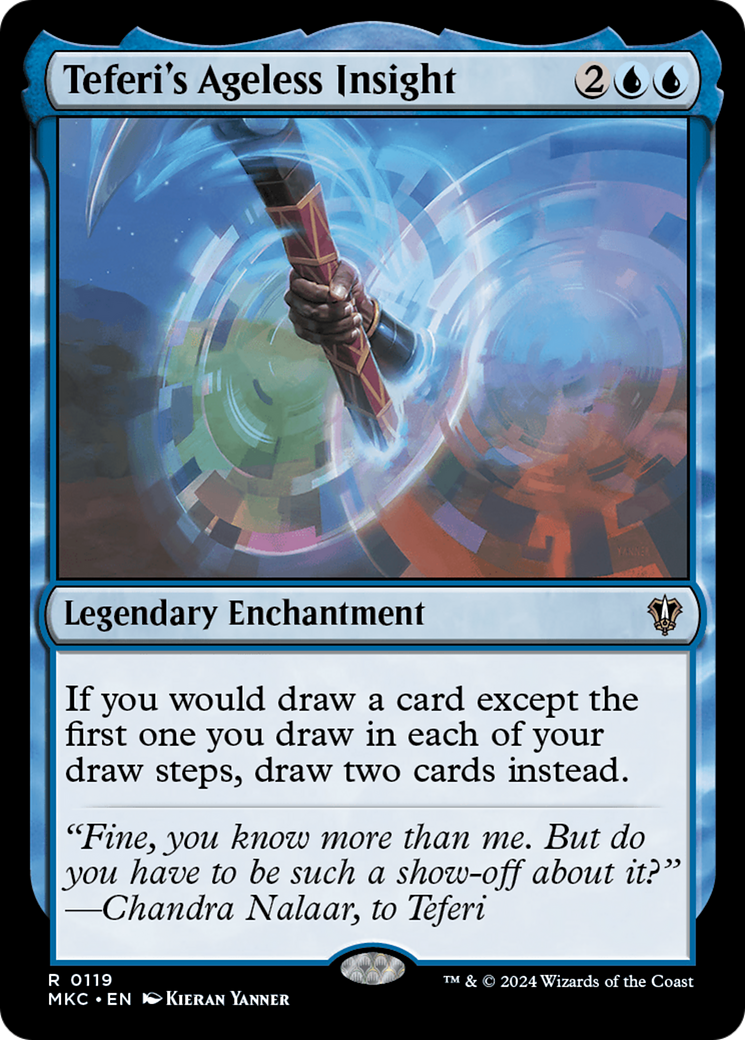 Teferi's Ageless Insight (MKC-119) [Murders at Karlov Manor Commander]