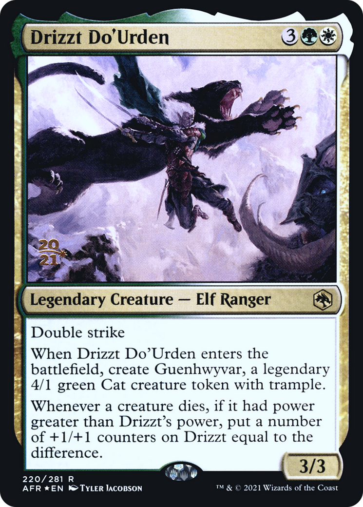 Drizzt Do'Urden (PRE-220S) [Adventures in the Forgotten Realms Promos] Foil