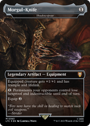 Morgul-Knife - Shadowspear (Surge Foil) (LTC-383) [Tales of Middle-earth Commander] / Morgul-Knife (Borderless) Foil