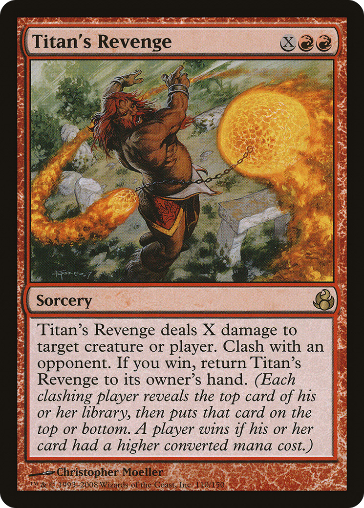 Titan's Revenge (MOR-110) [Morningtide] Foil