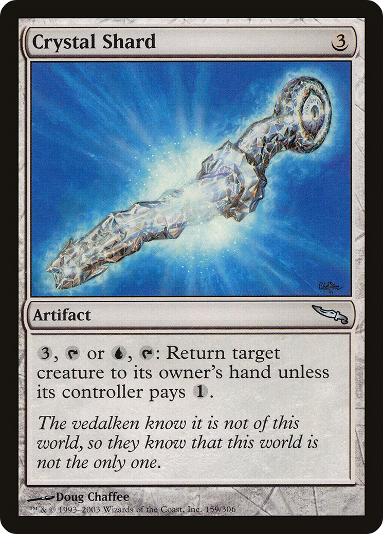 Crystal Shard (MRD-159) [Mirrodin]