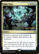 Time Wipe (PRE-223S) [War of the Spark Promos] Foil