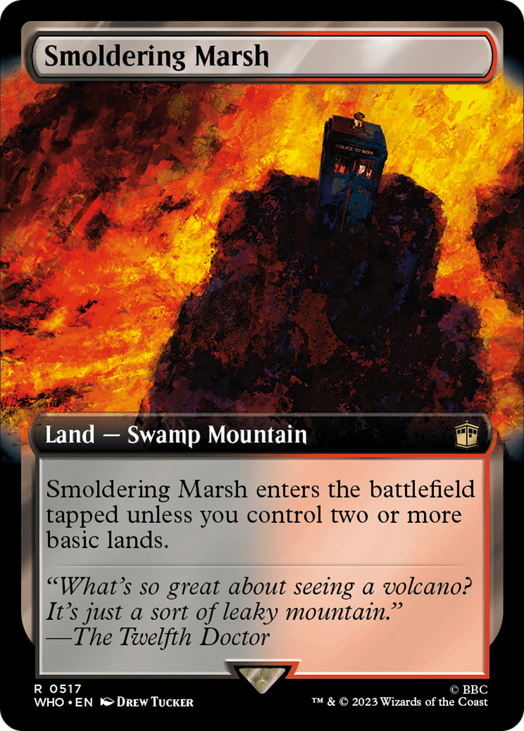 Smoldering Marsh (WHO-517) [Doctor Who]: (Extended Art)