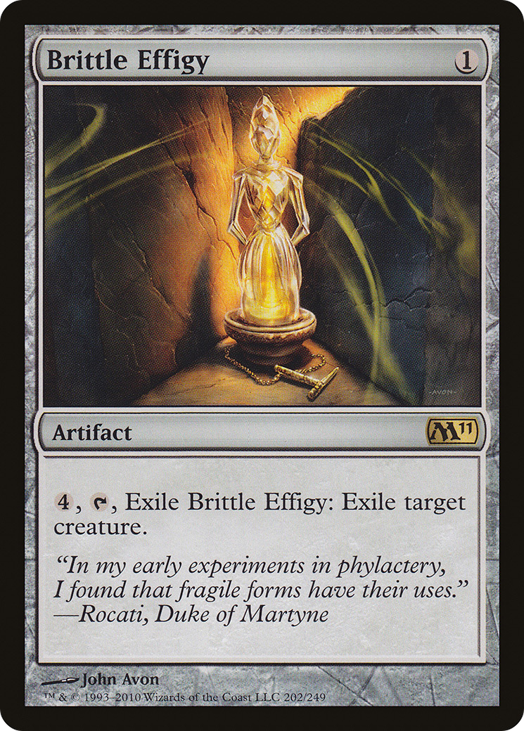 Brittle Effigy (M11-202) [Magic 2011] Foil