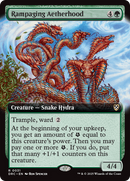 Rampaging Aetherhood (DRC-031) [Commander: Aetherdrift]: (Extended Art)