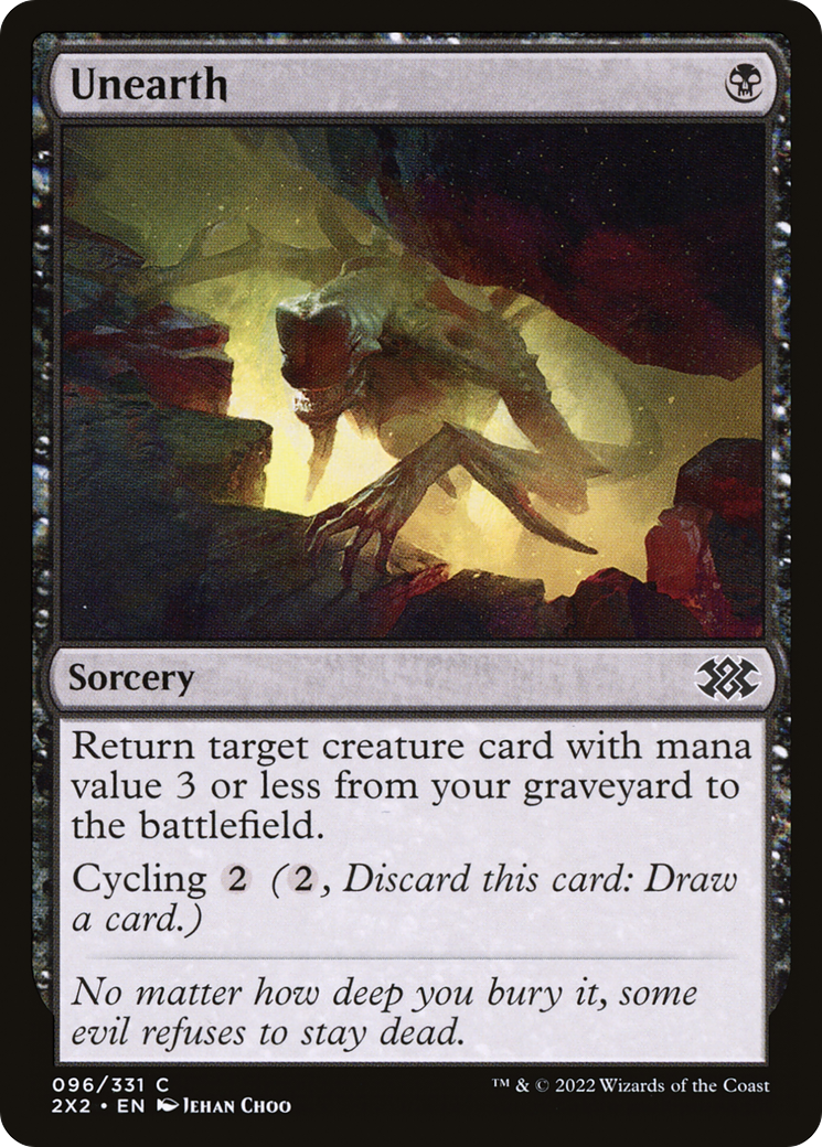 Unearth (2X2-096) [Double Masters 2022]