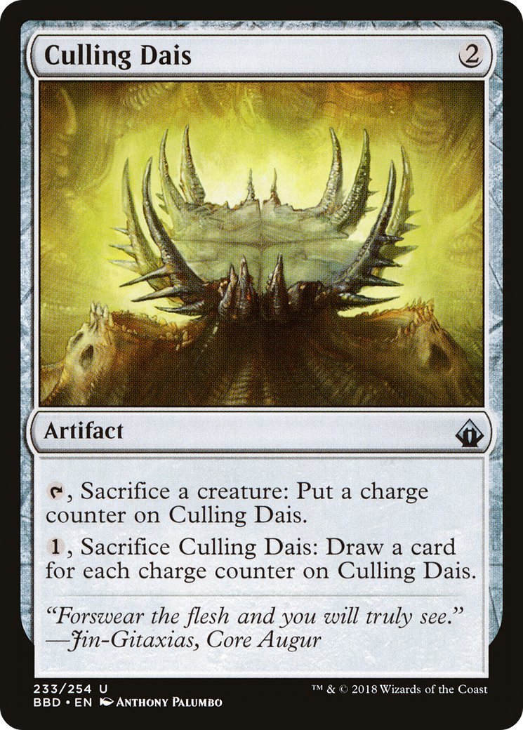 Culling Dais (BBD-233) [Battlebond]