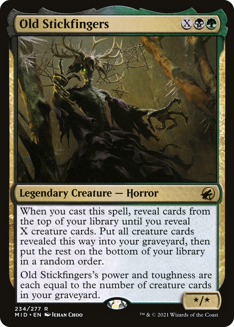 Old Stickfingers (MID-234) [Innistrad: Midnight Hunt]