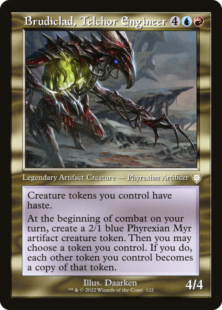Brudiclad, Telchor Engineer (BRC-122) [The Brothers' War Commander]