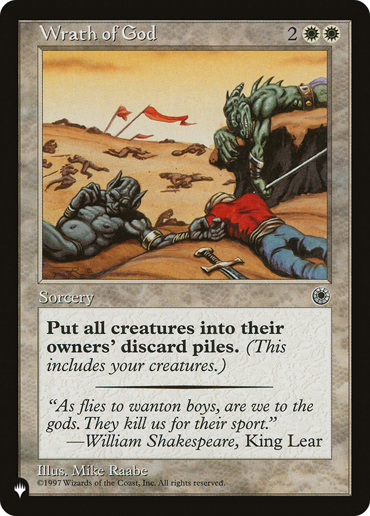 Wrath of God (LIST-POR-39) [The List]