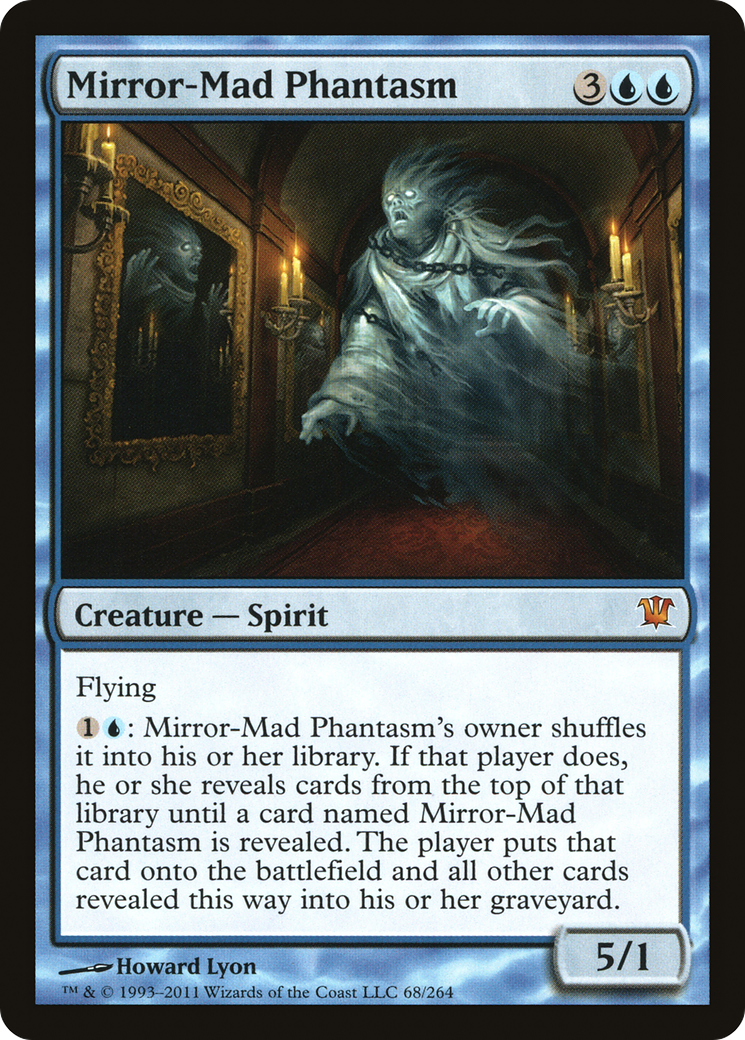 Mirror-Mad Phantasm (ISD-068) [Innistrad] Foil