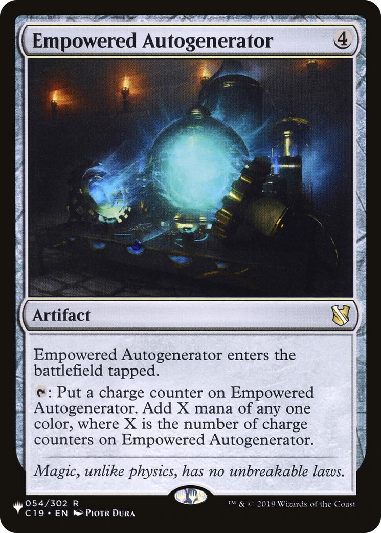 Empowered Autogenerator (LIST-C19-54) [The List]