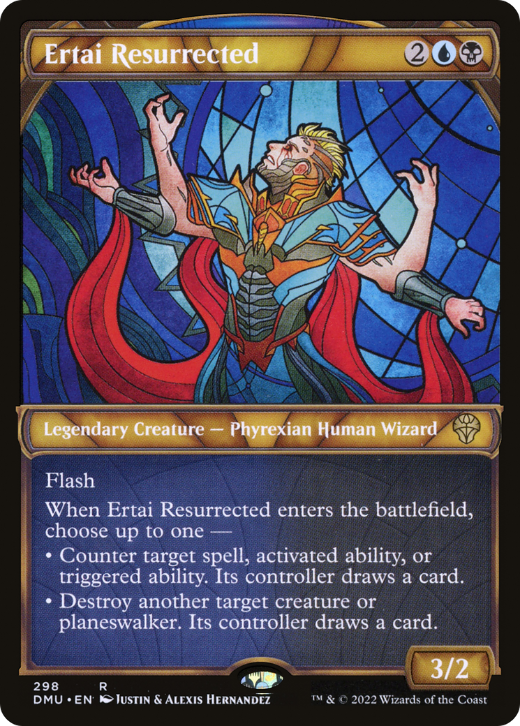 Ertai Resurrected (DMU-298) [Dominaria United]: (Showcase) Foil