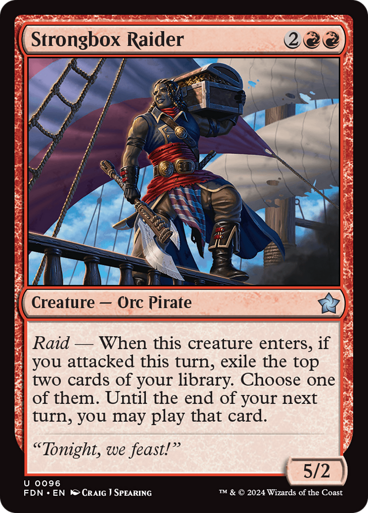 Strongbox Raider (FDN-096) [Foundations] Foil
