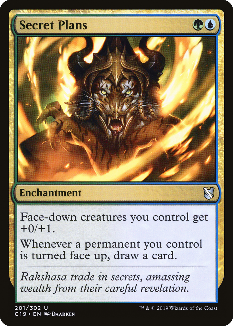 Secret Plans (C19-201) [Commander 2019]