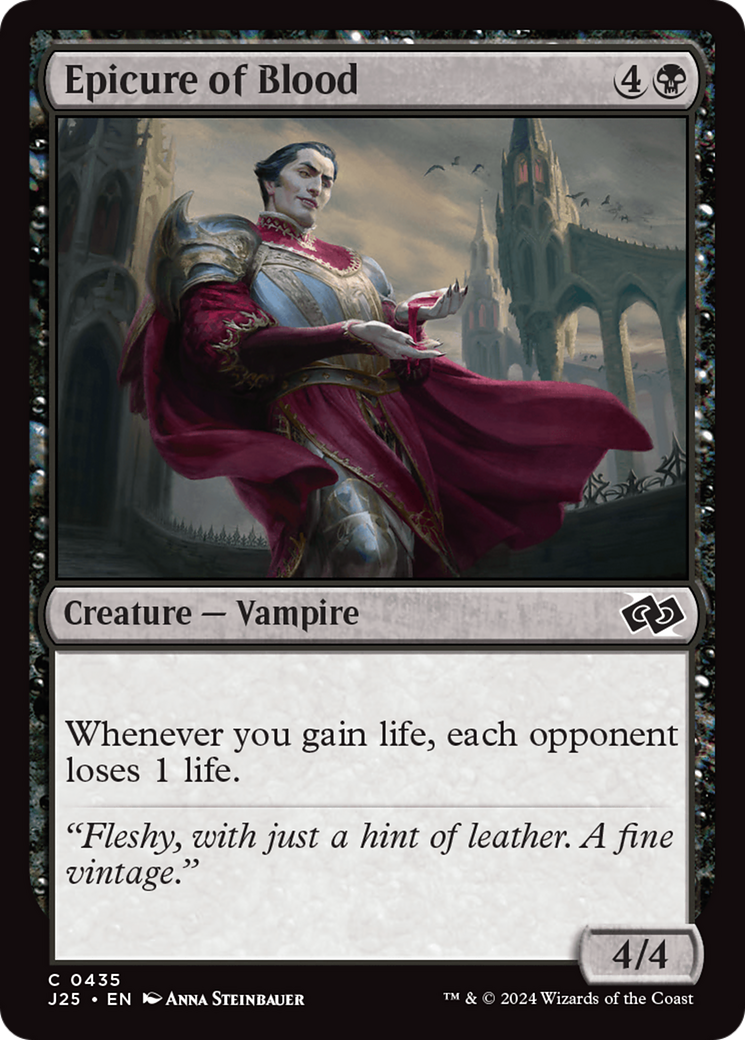 Epicure of Blood (J25-435) [Foundations Jumpstart]