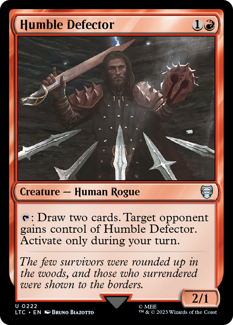 Humble Defector (LTC-222) [Tales of Middle-earth Commander]