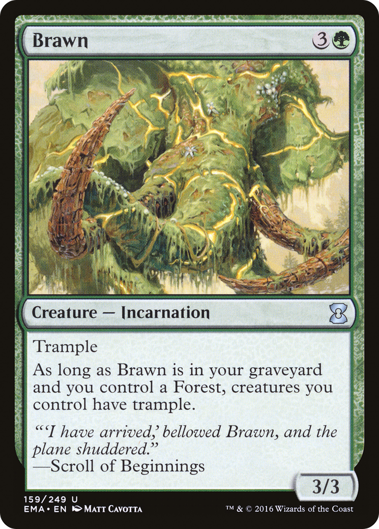 Brawn (EMA-159) [Eternal Masters] Foil