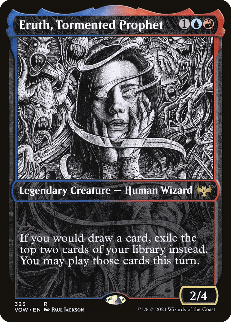 Eruth, Tormented Prophet (Showcase) (VOW-323) [Innistrad: Crimson Vow]
