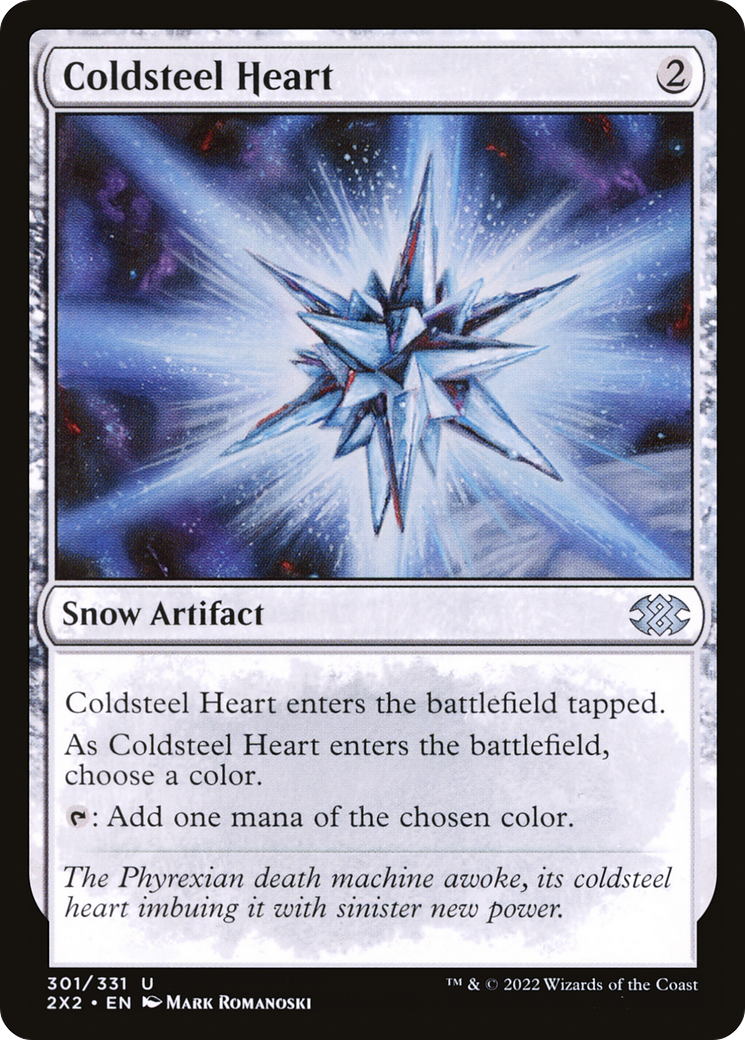 Coldsteel Heart (2X2-301) [Double Masters 2022]