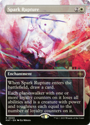 Spark Rupture (MAT-055) [March of the Machine: The Aftermath]: (Showcase) (Borderless) Foil