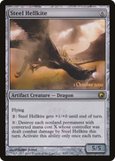 Steel Hellkite (LARP-205★) [Scars of Mirrodin Promos] Foil