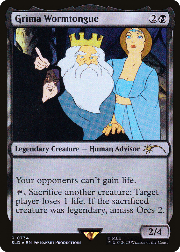 Gríma Wormtongue (SLD-734) [Secret Lair Drop] Foil
