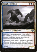 Prophetic Titan (Showcase) (MH2-373) [Modern Horizons 2]