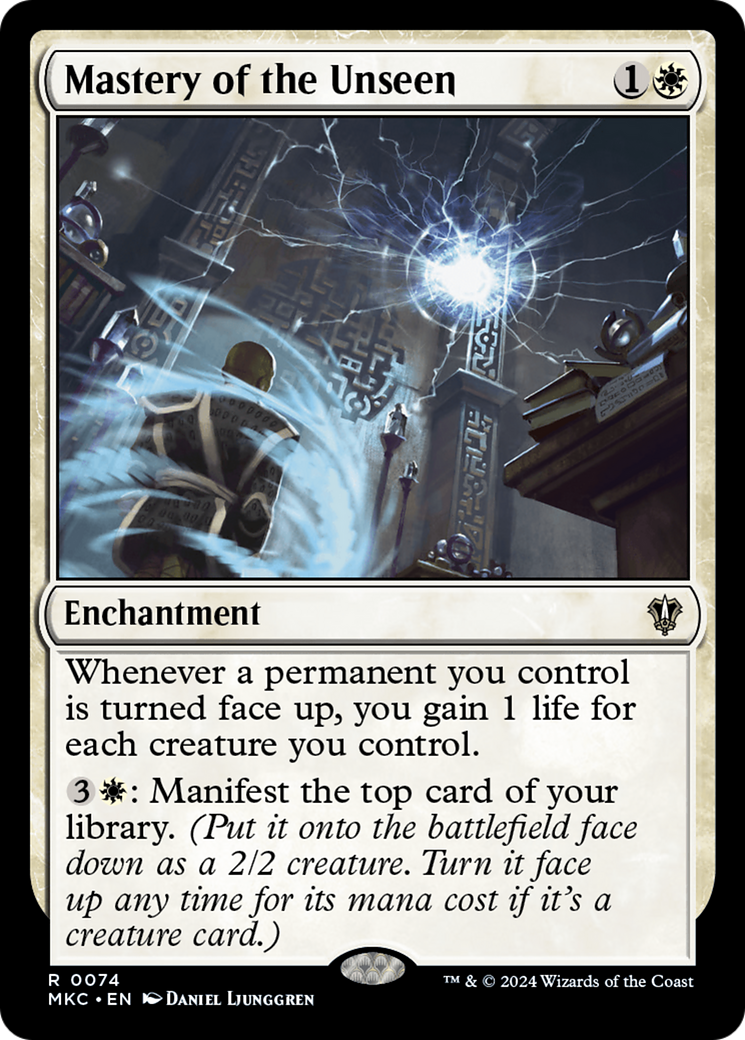 Mastery of the Unseen (MKC-074) [Murders at Karlov Manor Commander]