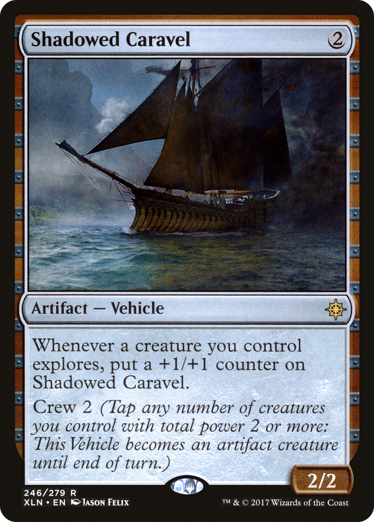 Shadowed Caravel (XLN-246) [Ixalan]