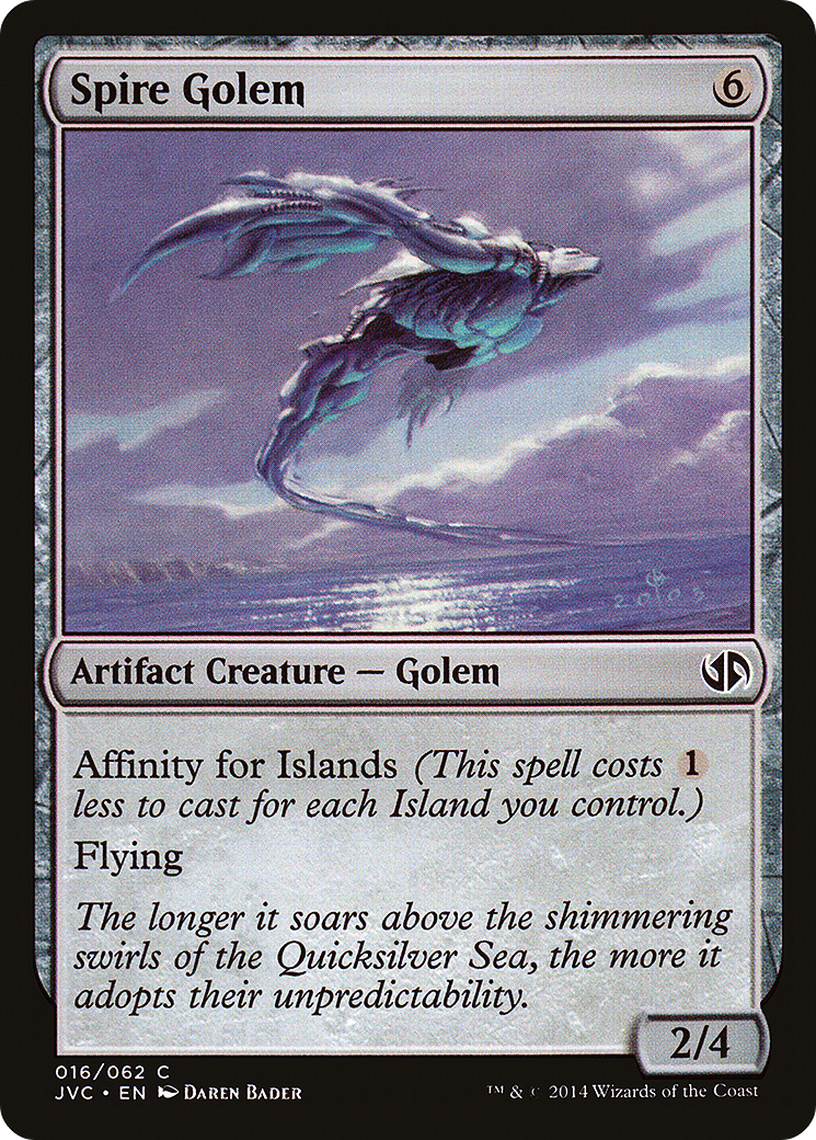 Spire Golem (DD3-016) [Duel Decks Anthology: Jace vs. Chandra]