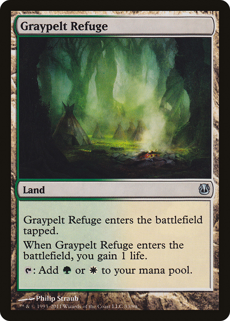 Graypelt Refuge (DDH-033) [Duel Decks: Ajani vs. Nicol Bolas]
