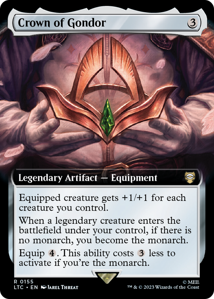 Crown of Gondor (LTC-155) [Tales of Middle-earth Commander]: (Extended Art)