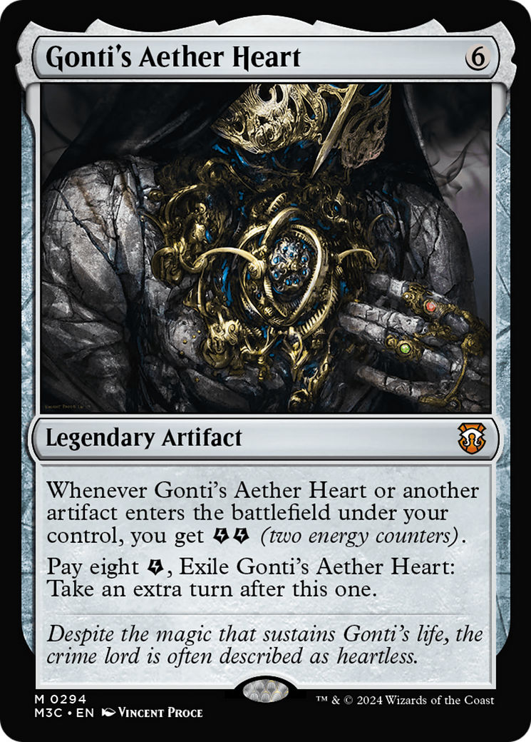 Gonti's Aether Heart (M3C-294) [Modern Horizons 3 Commander]