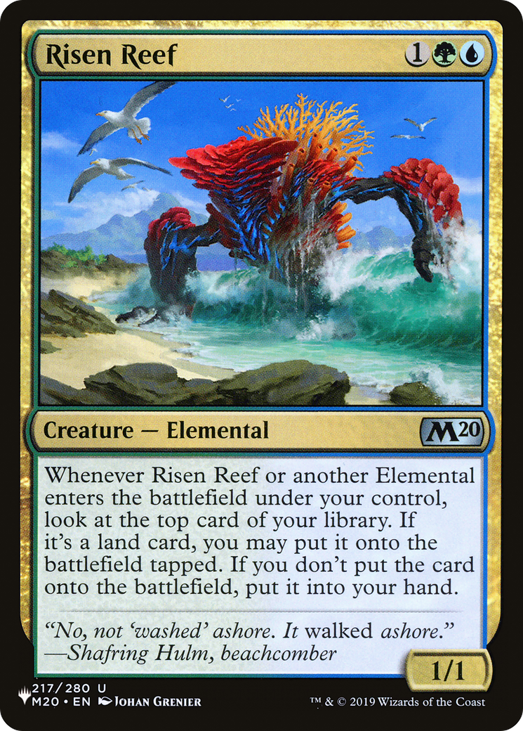 Risen Reef (LIST-M20-217) [The List]