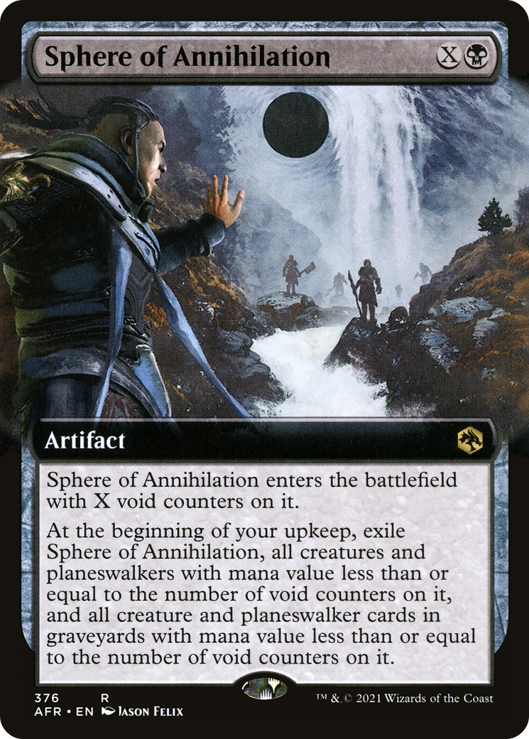 Sphere of Annihilation (Extended Art) (AFR-376) [Adventures in the Forgotten Realms]