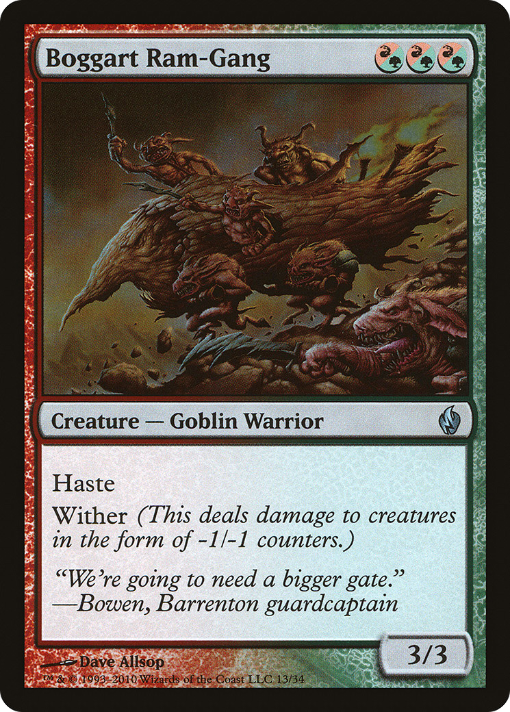 Boggart Ram-Gang (PD2-013) [Premium Deck Series: Fire and Lightning] Foil