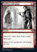 Faithless Salvaging (MH2-349) [Modern Horizons 2]: (Showcase)