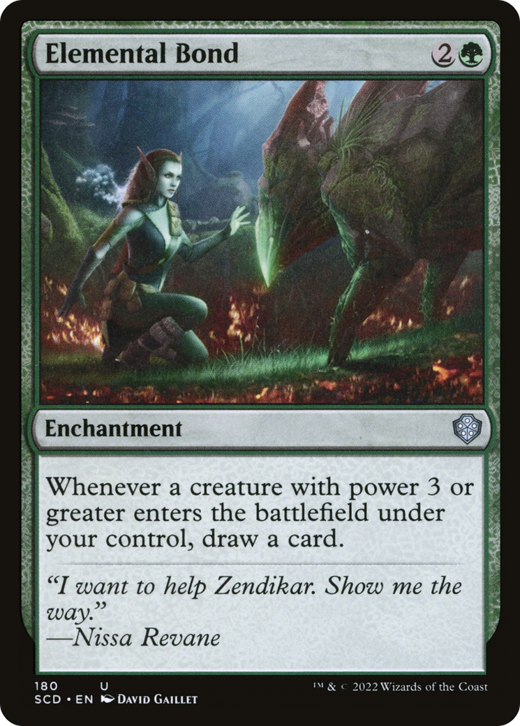 Elemental Bond (SCD-180) [Starter Commander Decks]